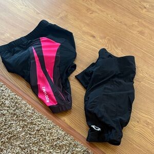 Bundle of  Women's cycling shorts